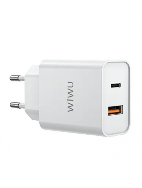 Блок WIWU Quick 20Вт USB-C+USB-A